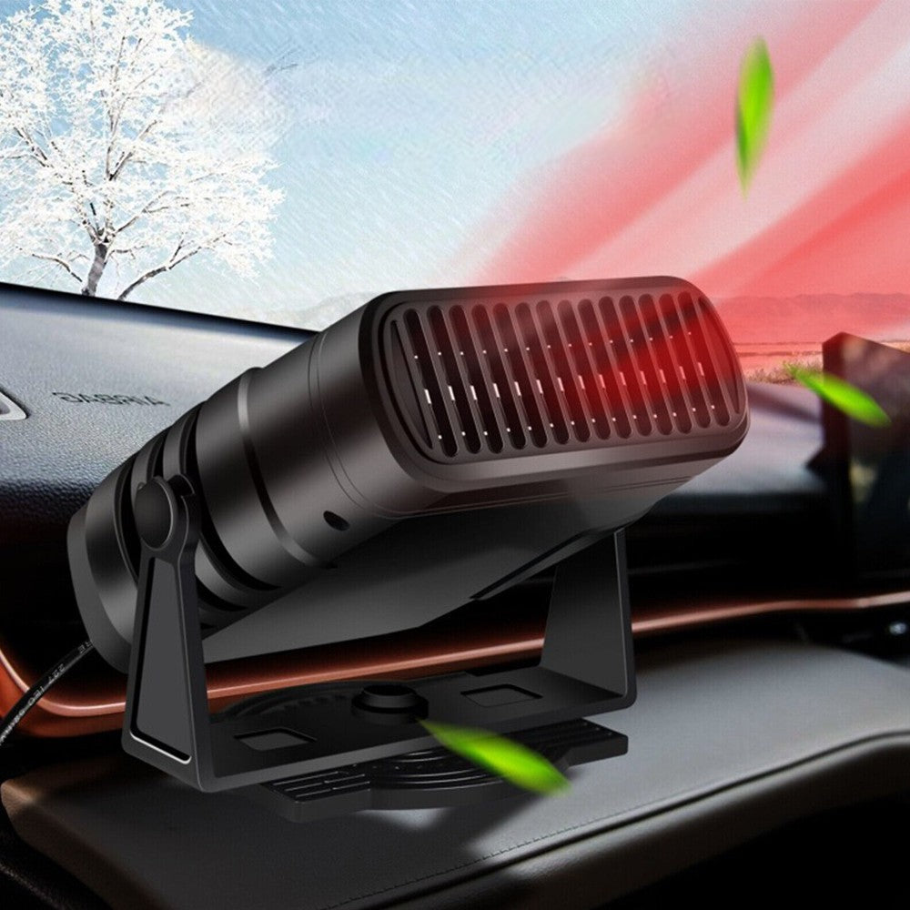 AutoHeat 12V Varme- & Kølevifte – Hurtig Optøning og Komfort til Biler