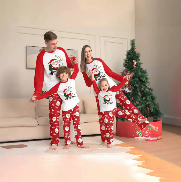 XmasJams | Familien Jule-Pyjamasæt til Forældre og Børn Festkollektion