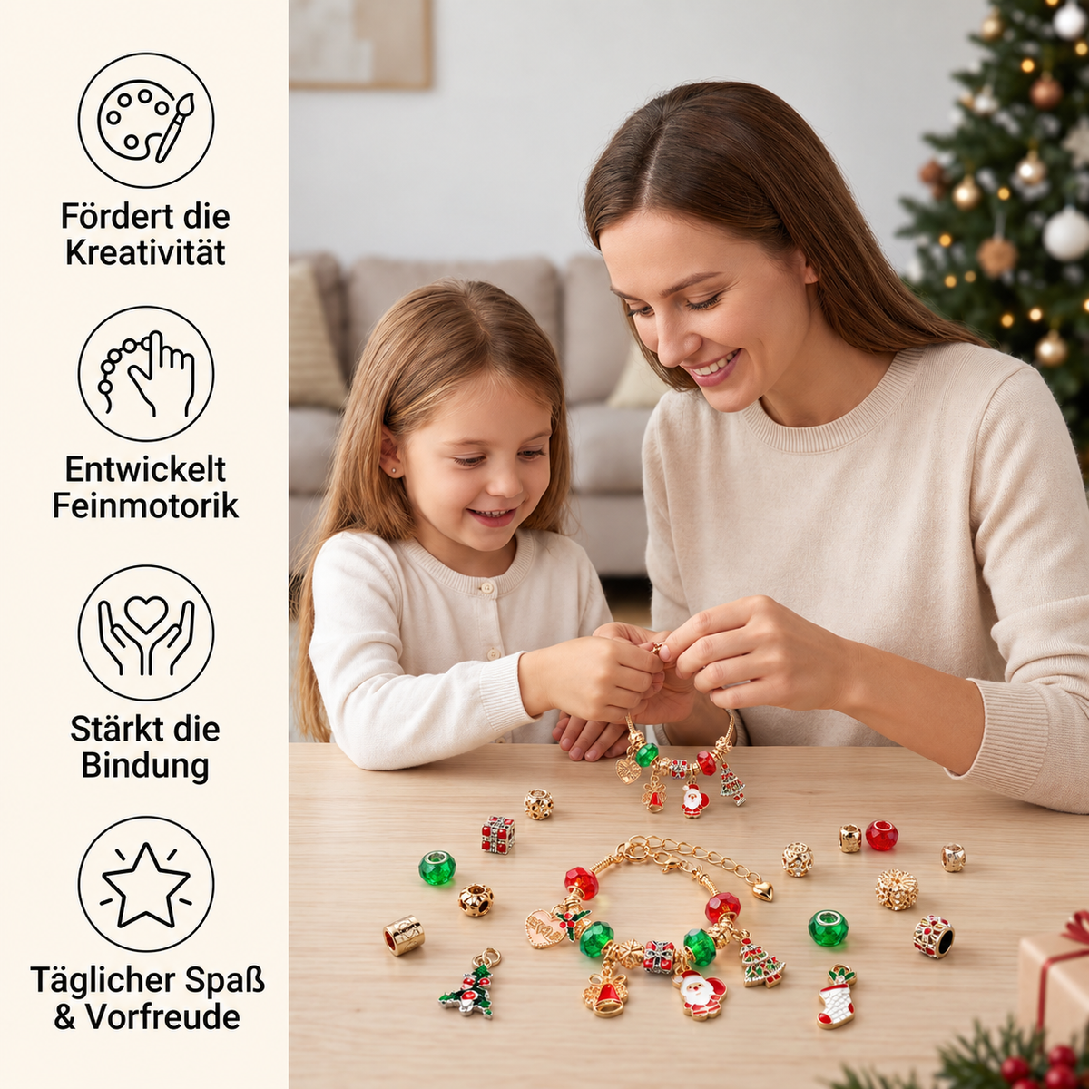 Armbandsadventskalender 2026 – 24 dagar med egentillverkade smycken