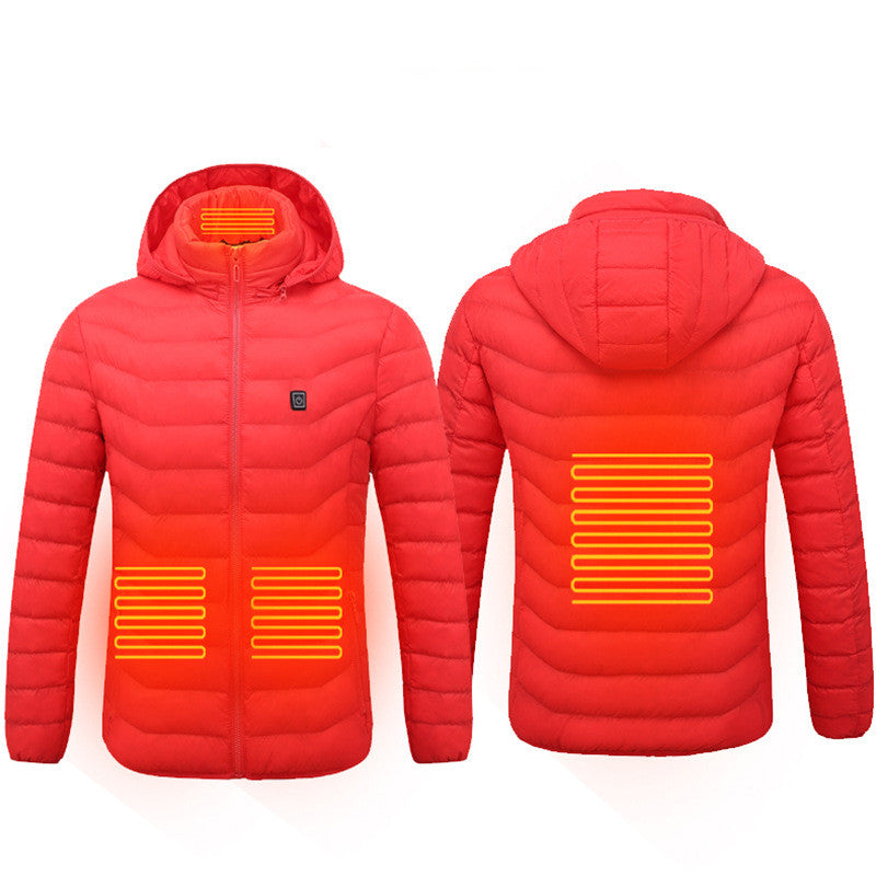 Axel Herre Vinter Varmejakke – Vandtæt Softshell med Hætte & Indbygget Varme