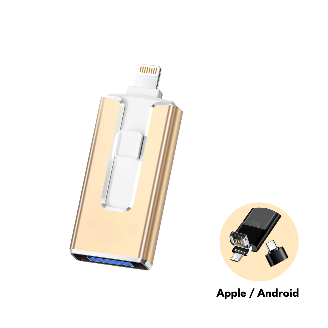 SnapVault 4-i-1 backupstick | Fra telefonen direkte til din USB-zarada.dk