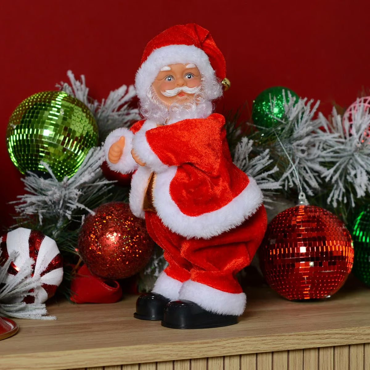 SantaDance | Dansende Julemand Festdekoration Festlig Boligindretning Gratis Levering