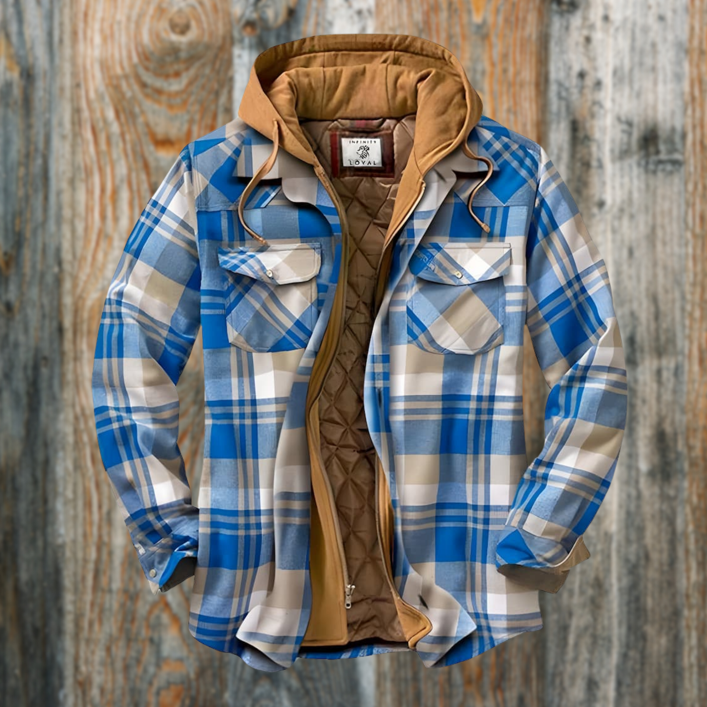 Zandro Herre Lumberjack Jakke – Varm og Åndbar Jakke med et Moderne Design