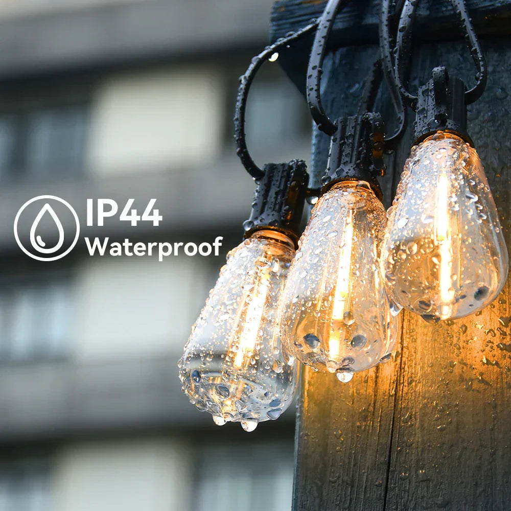 Weatherproof LED Christmas Lights for Outdoor Use - Decorative Light String