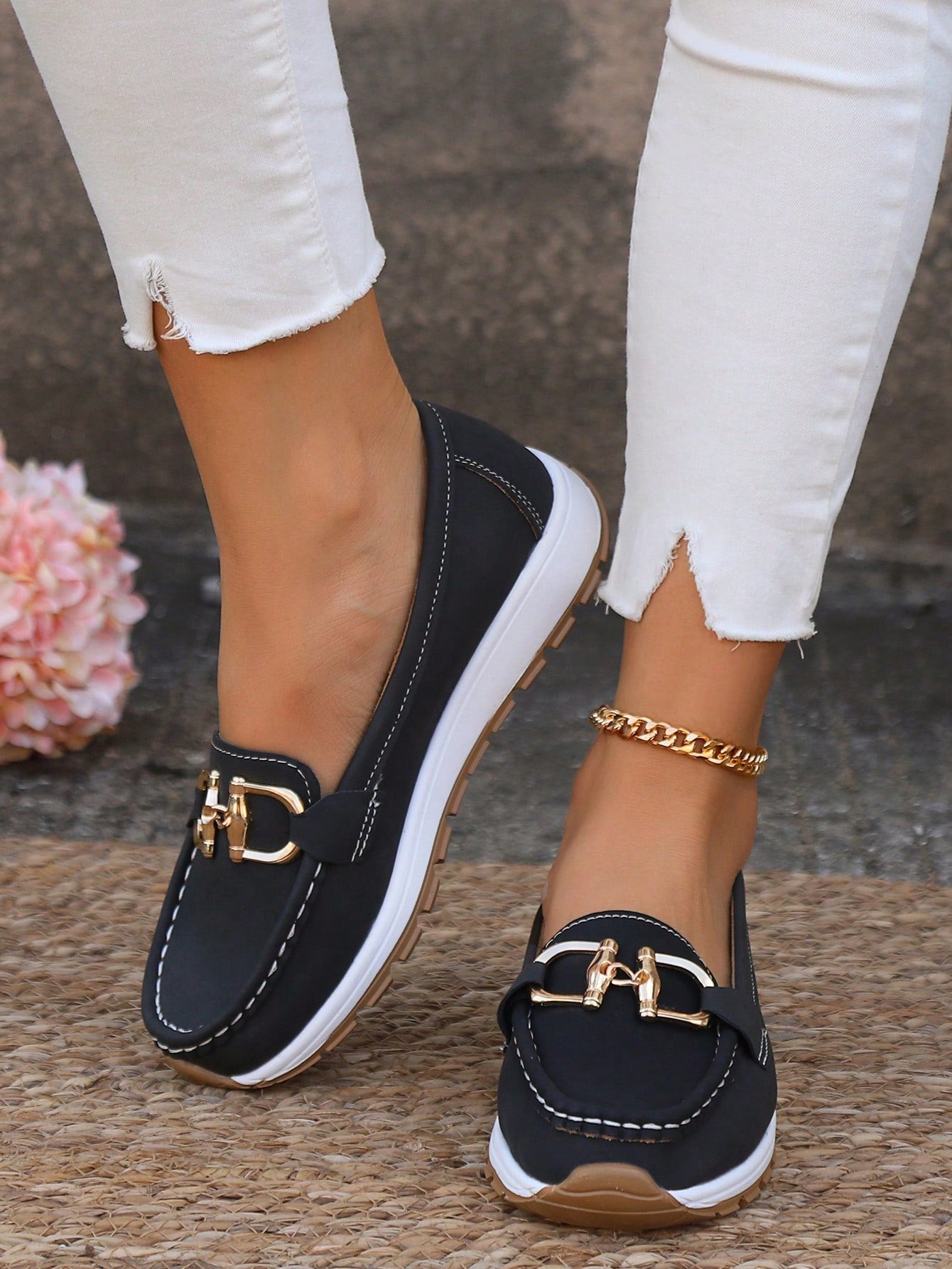 Elly - Chic Spænde Loafers
