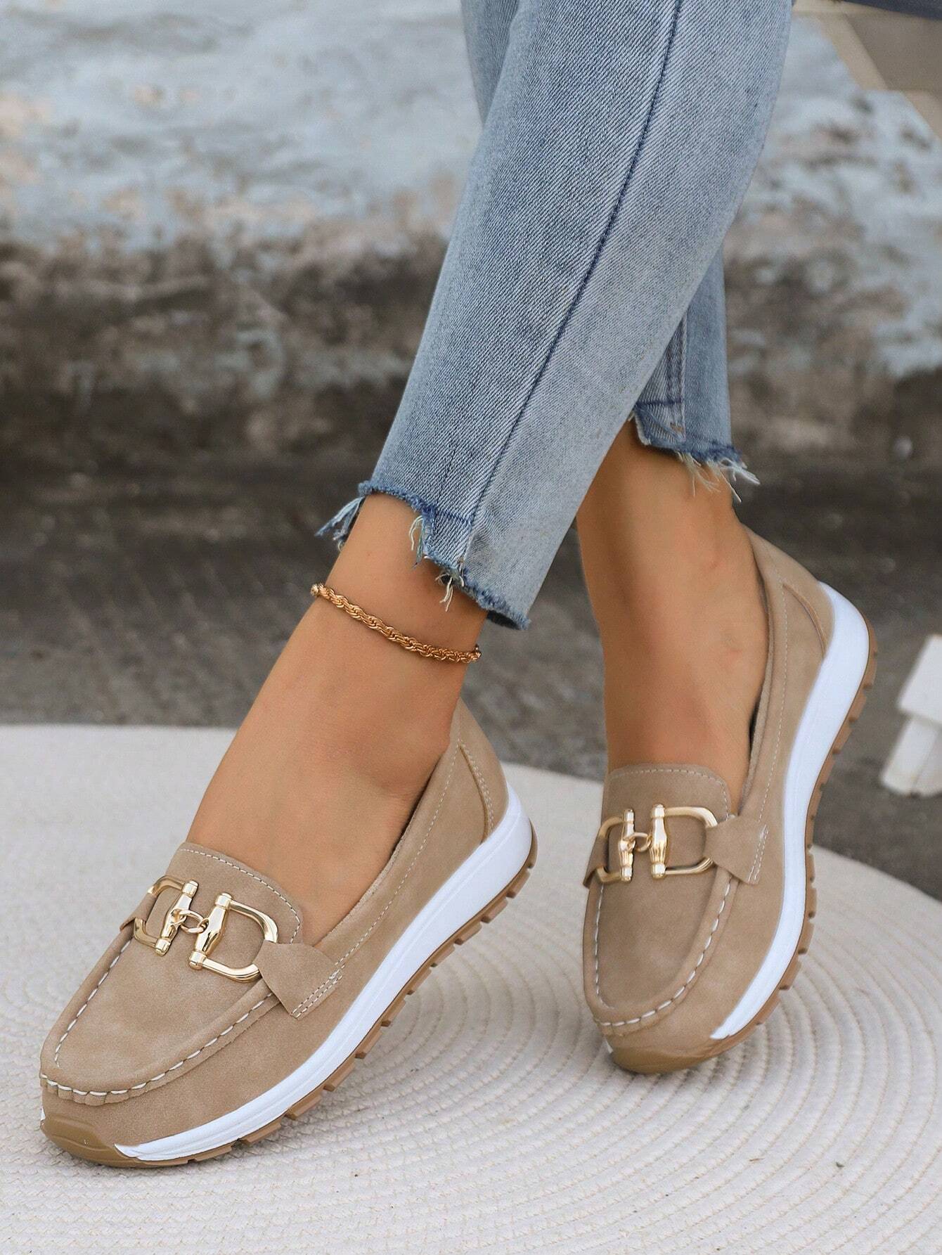 Elly - Chic Spænde Loafers