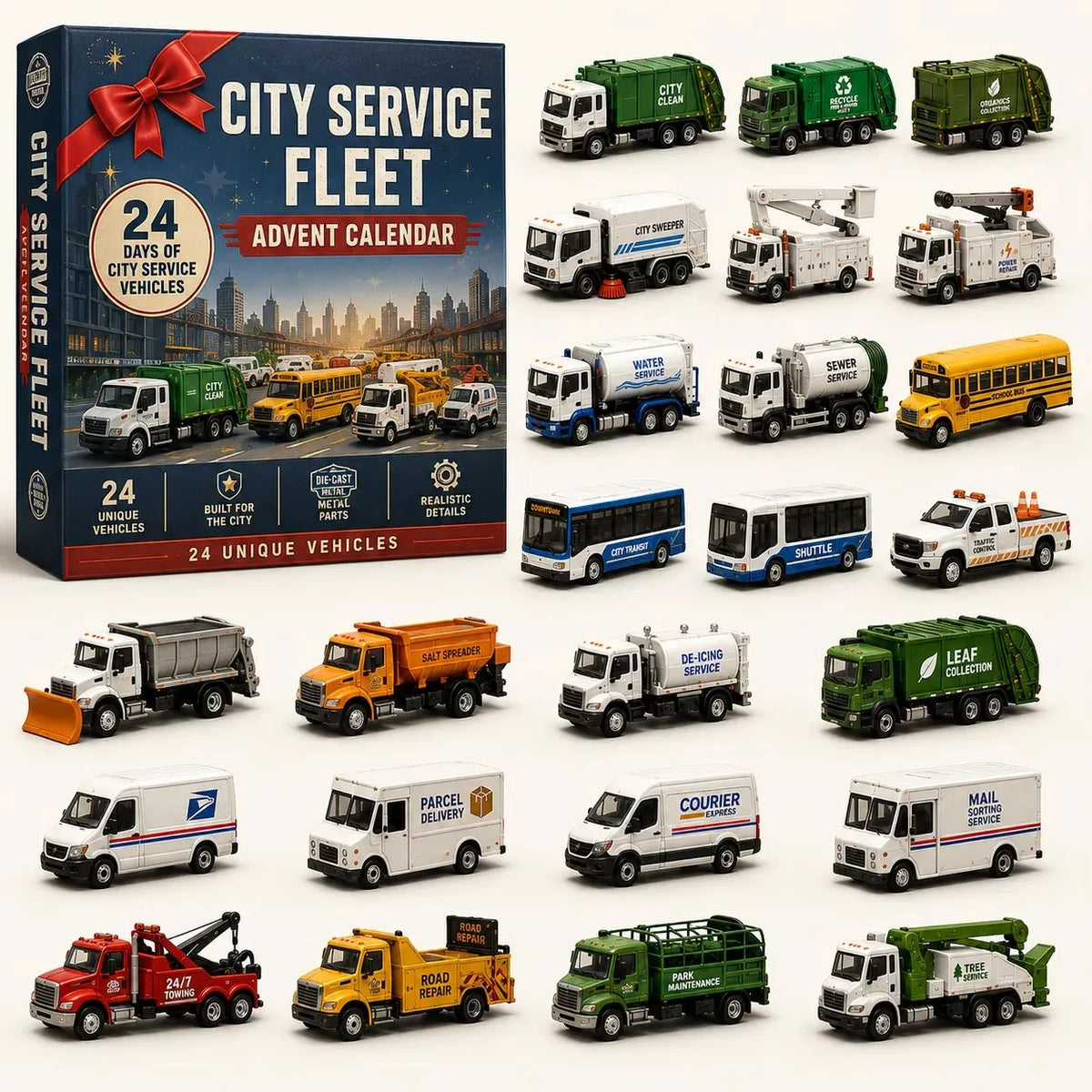 Vehicle Advent Calendar – 24 Days of Buildable Vehicles