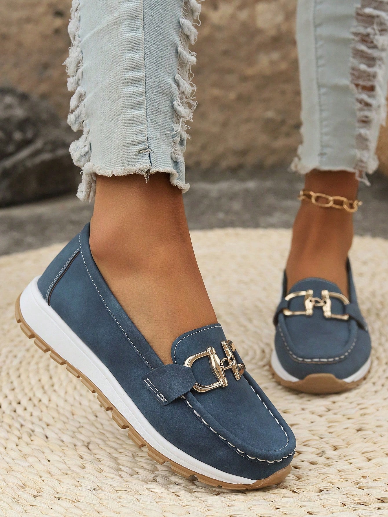 Elly - Chic Spænde Loafers