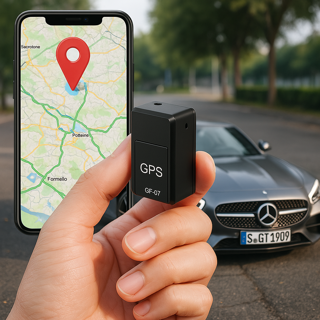 AutoSafe Mini GPS Tracker – Real-Time Lokation Uden Abonnement