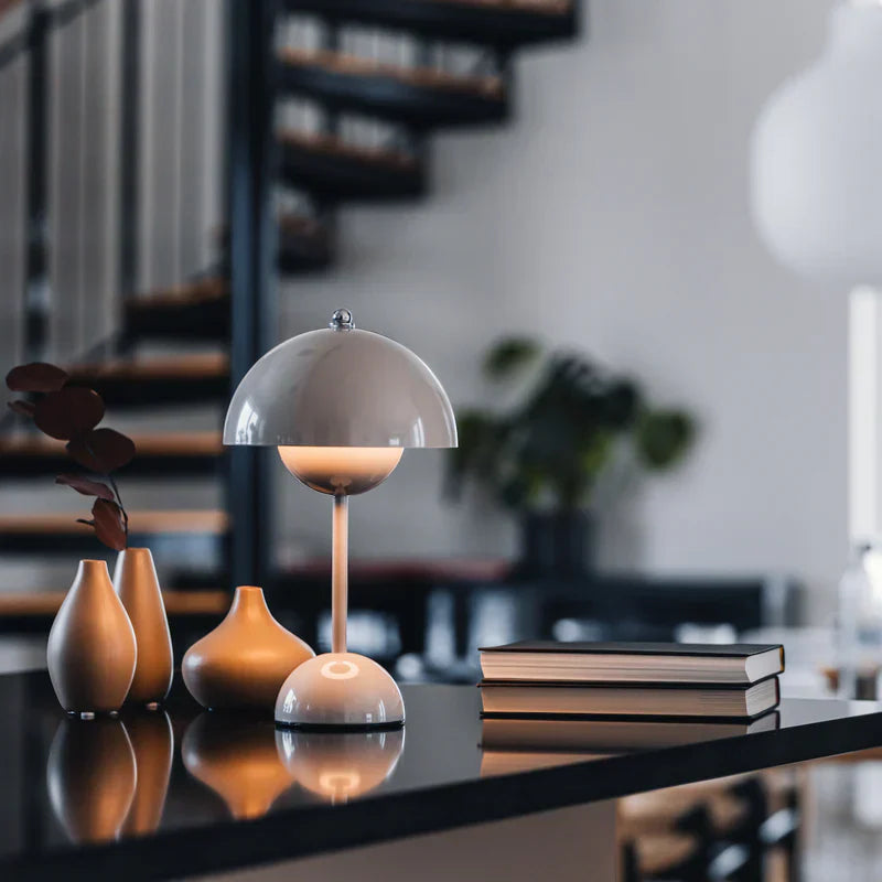 GlowMush – LED svamp bordlampe med justerbar belysning