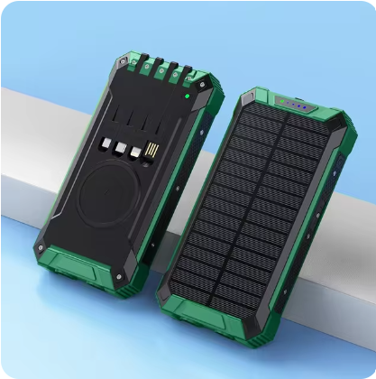 Solenergi PowerBank | Bærbar Vandtæt Soloplader-zarada.dk