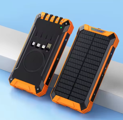 Solenergi PowerBank | Bærbar Vandtæt Soloplader-zarada.dk