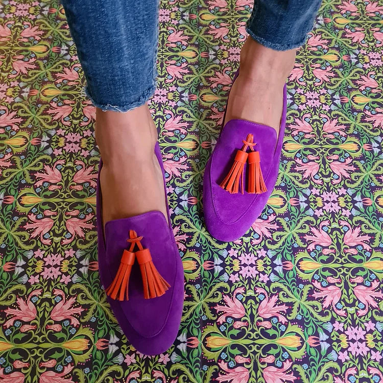 LILLA LOAFERS MED KVASTER