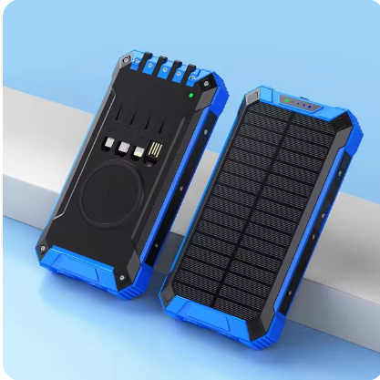 Solenergi PowerBank | Bærbar Vandtæt Soloplader-zarada.dk