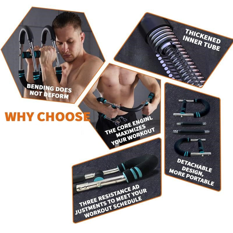 PowerTwist Arm Exerciser | Styrk, opbyg og fastgør-zarada.dk