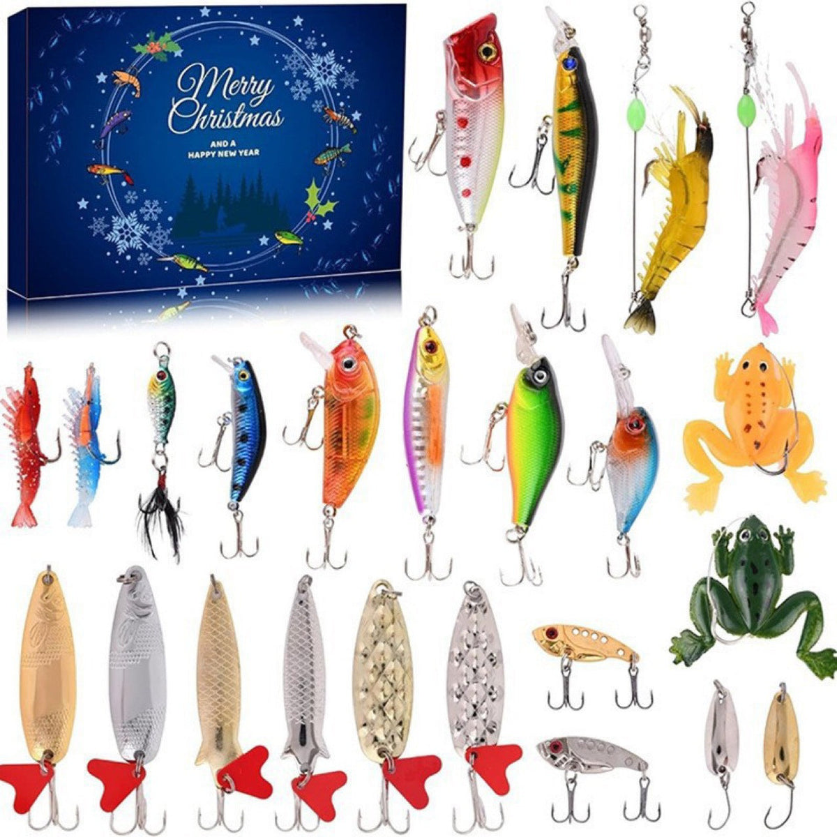 Fisketillbehörs Adventskalender 2026 – 24 Dagar Jul Countdown