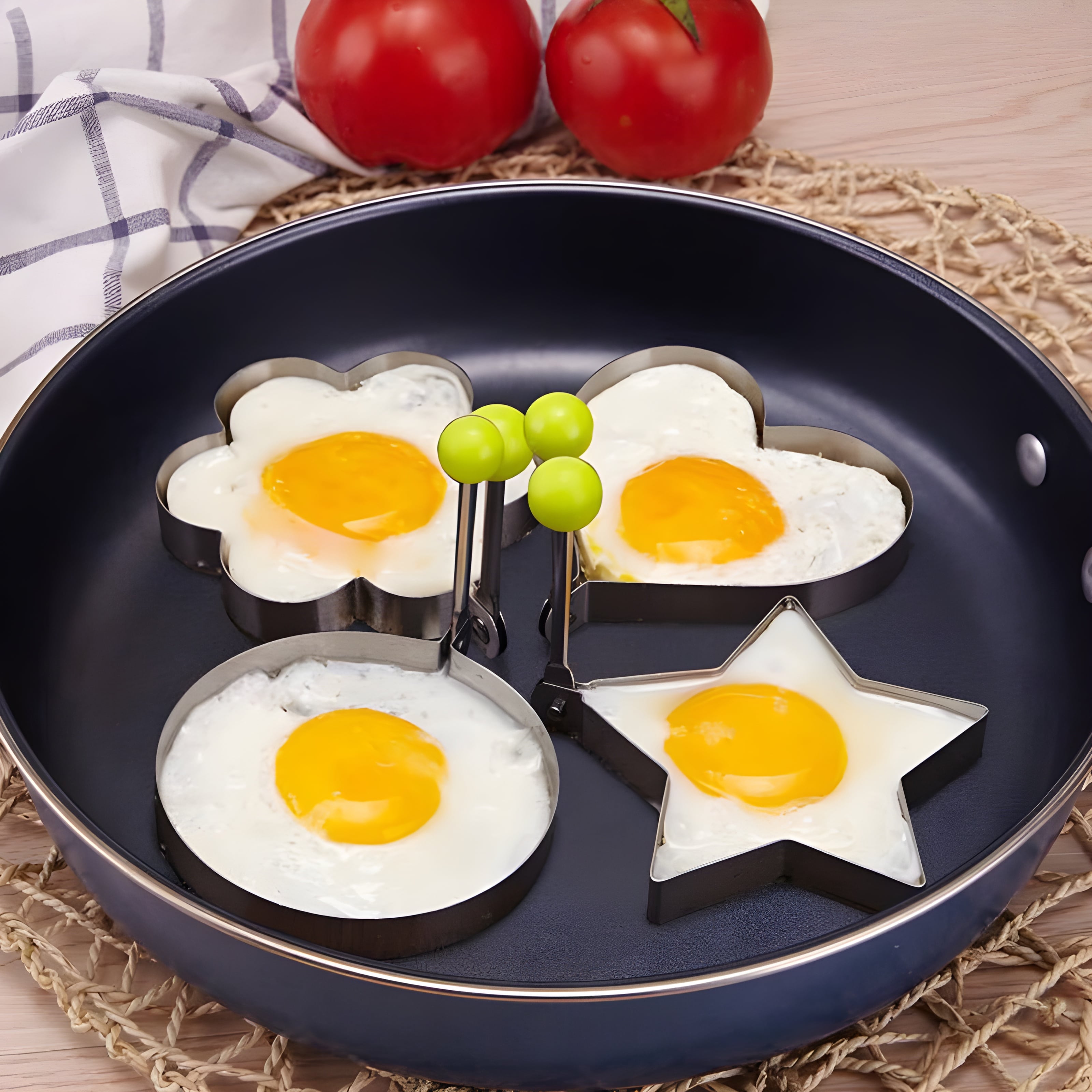 CulinaryCraft | Superior Rustfrit Stål Ringform til kulinarisk perfektion-zarada.dk