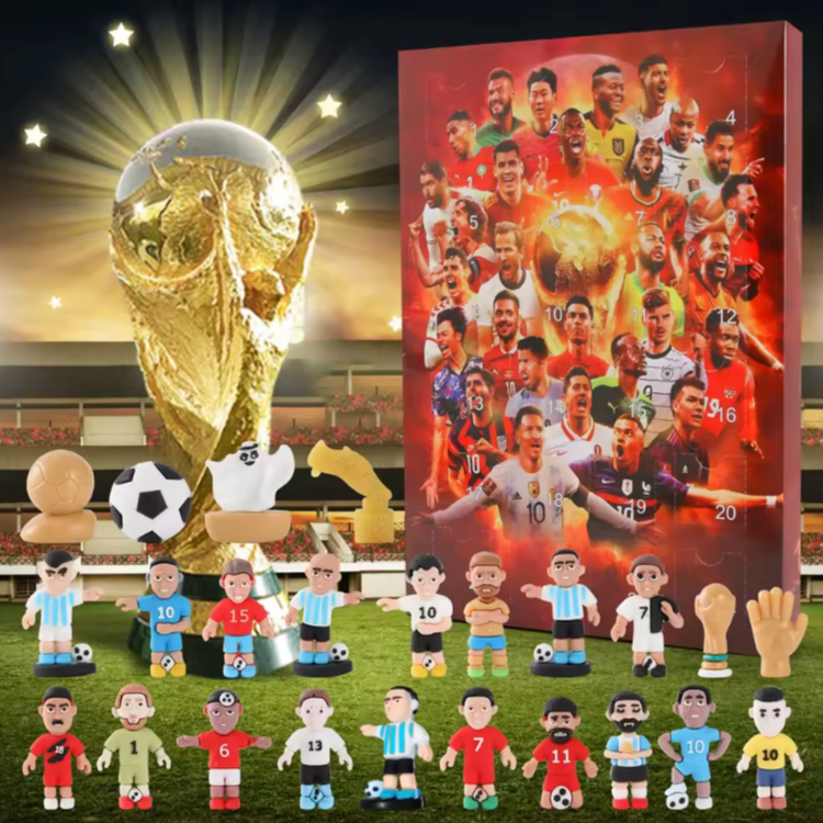 FamilieJoy Julekalender 2025 | Udfordrende overraskelser til alle med Stitch, Fodbold, Puslespil & Krystaller