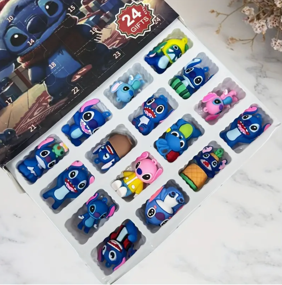 FamilieJoy Julekalender 2025 | Udfordrende overraskelser til alle med Stitch, Fodbold, Puslespil & Krystaller
