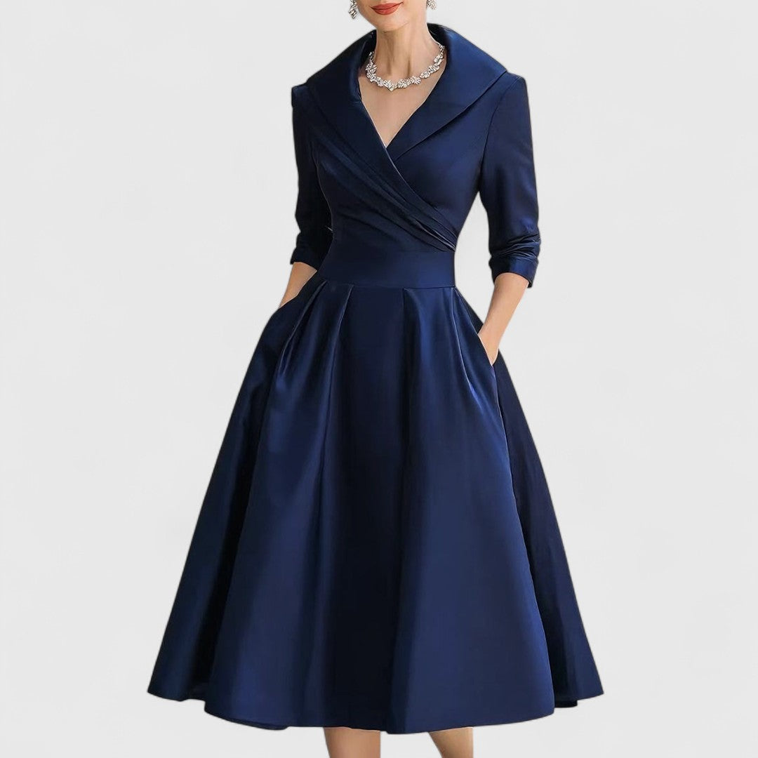 Marley Quinn | Elegant Midi Kjole