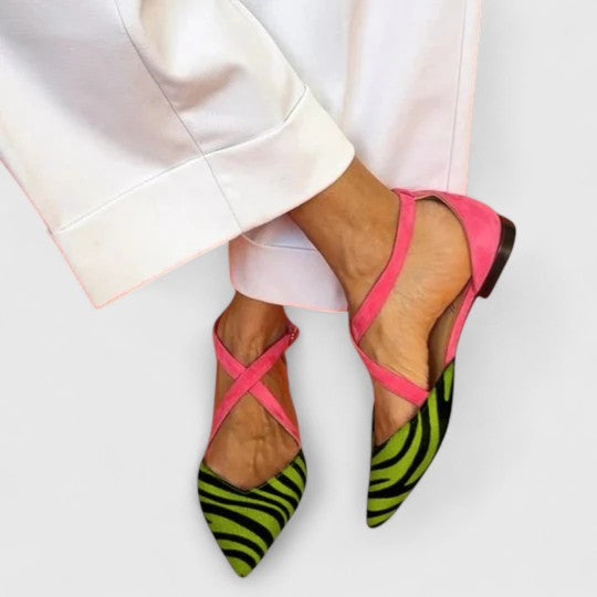 Annie | Elegant Ballerina med Remme.
