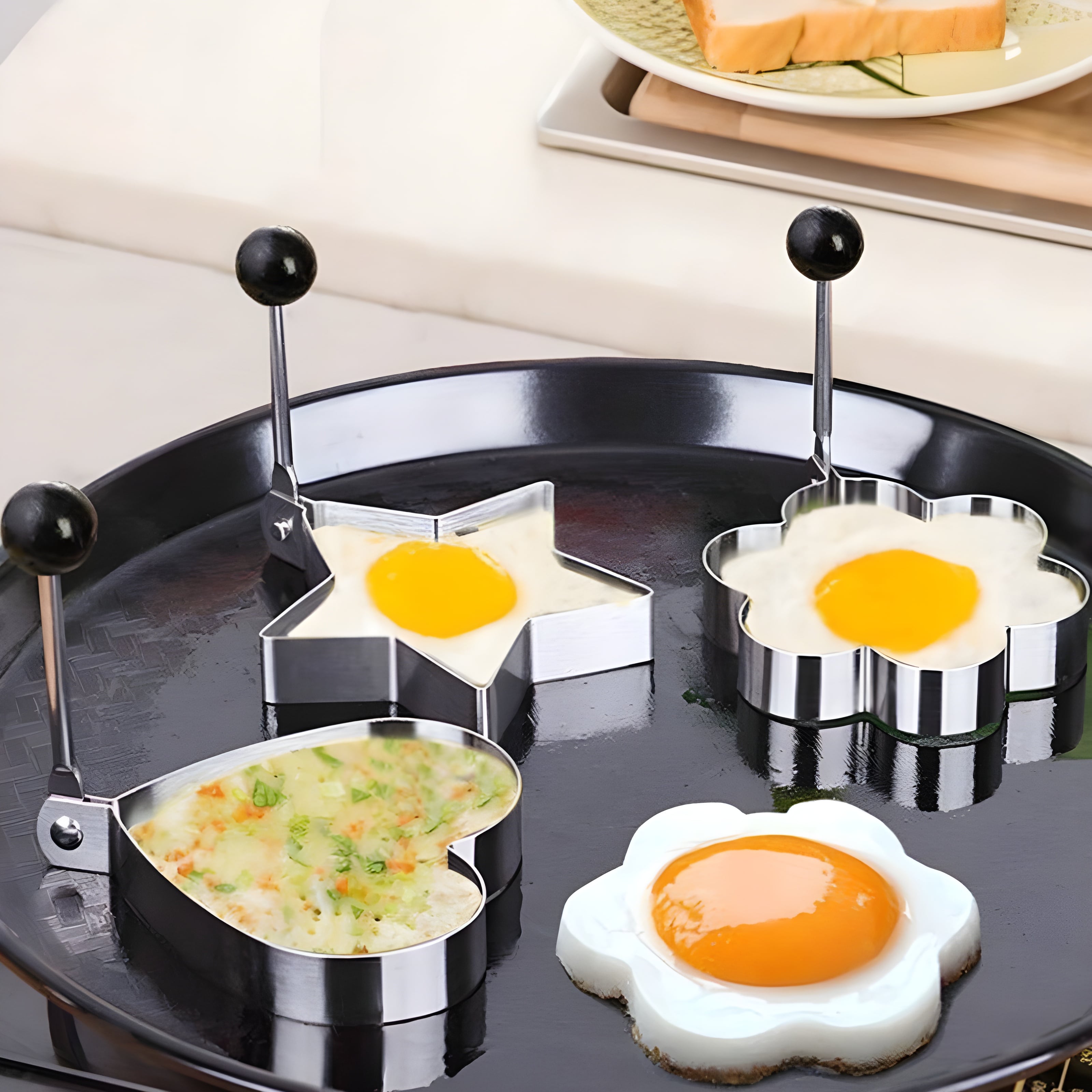 CulinaryCraft | Superior Rustfrit Stål Ringform til kulinarisk perfektion-zarada.dk