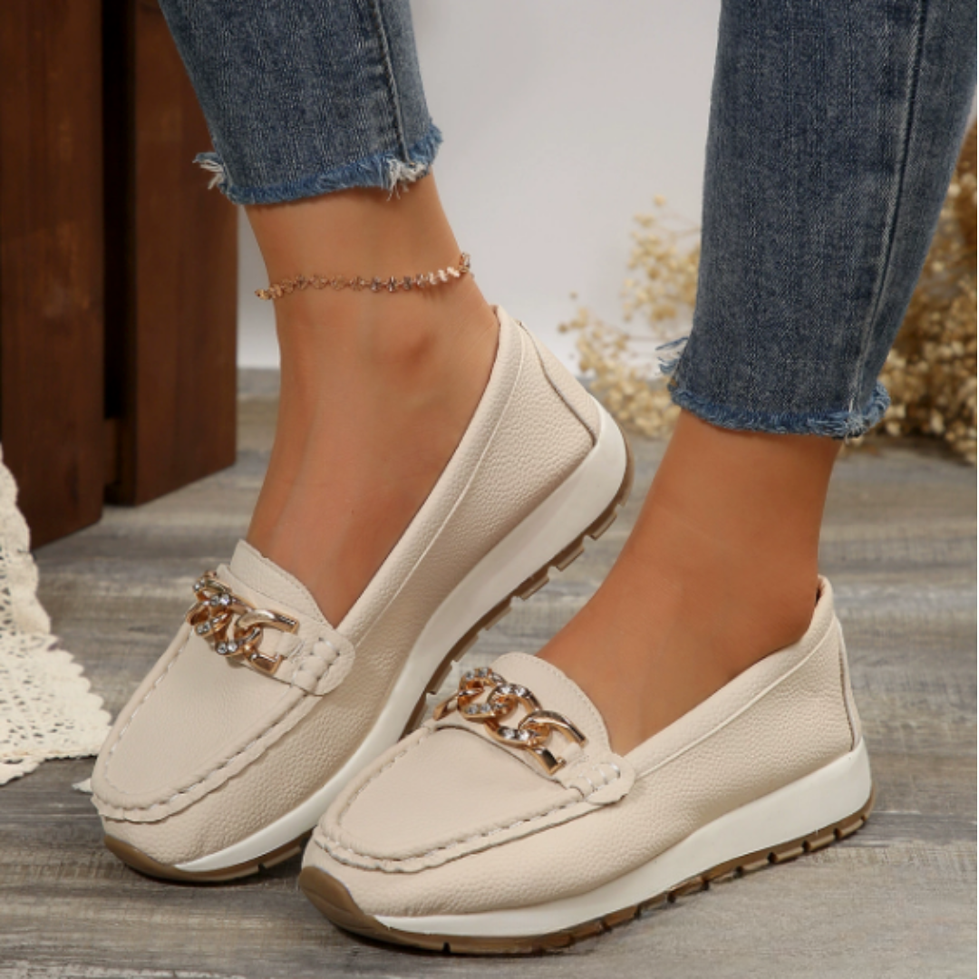 Evelyn - Diamant Spænde Loafers
