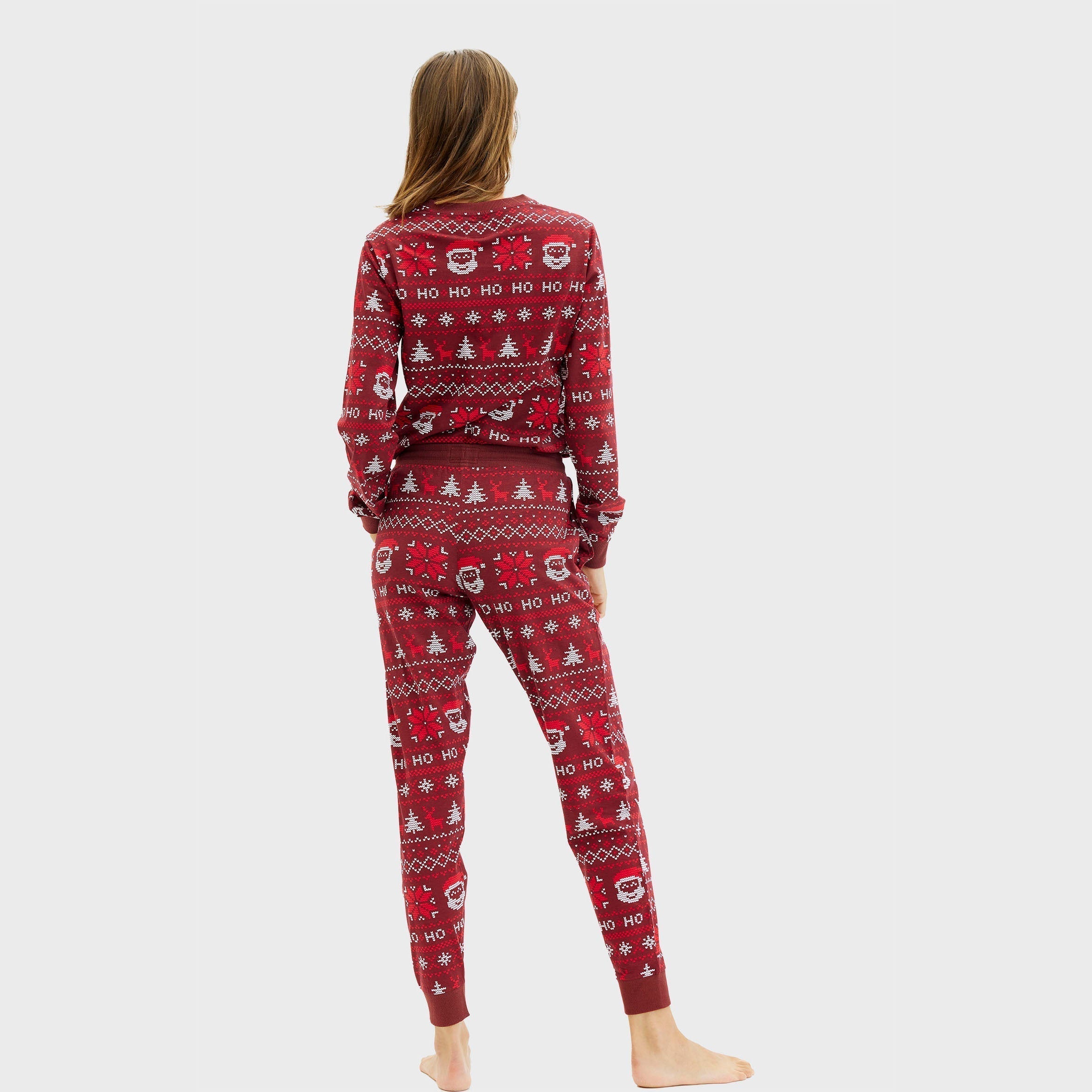 HoHoJams | Passende julepyjamas Ho Ho Ho Festlig nattøj