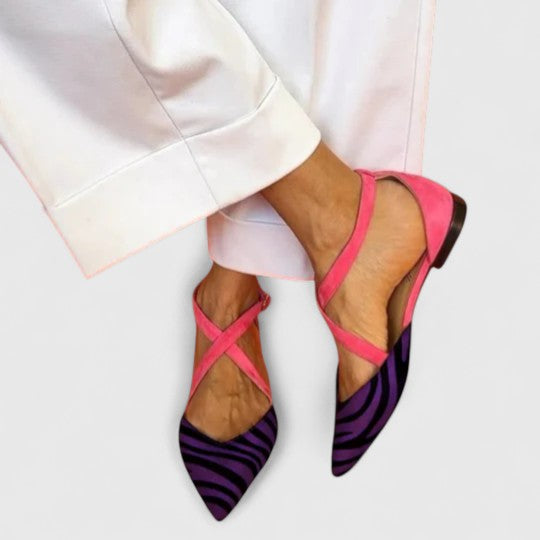 Annie | Elegant Ballerina med Remme.