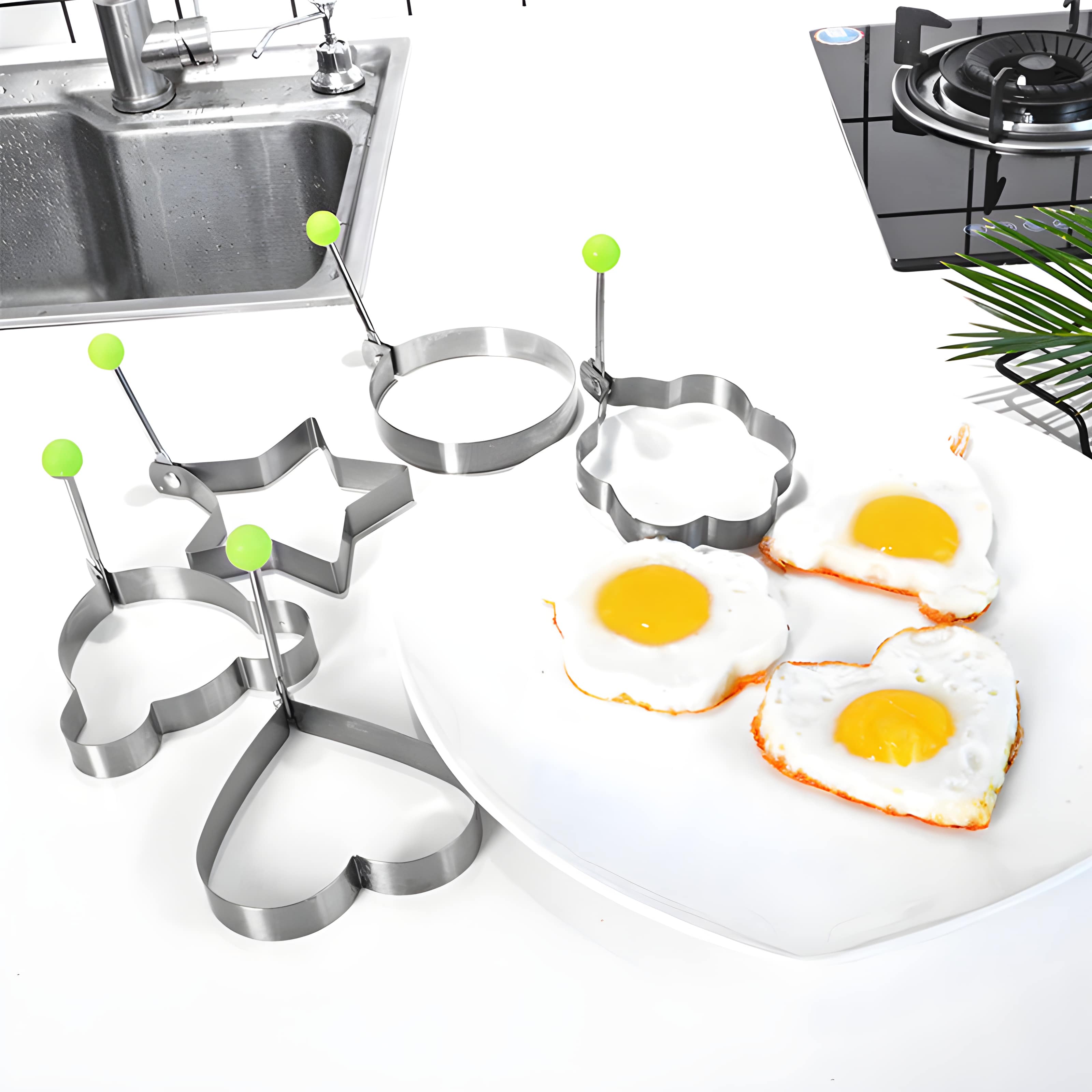 CulinaryCraft | Superior Rustfrit Stål Ringform til kulinarisk perfektion-zarada.dk