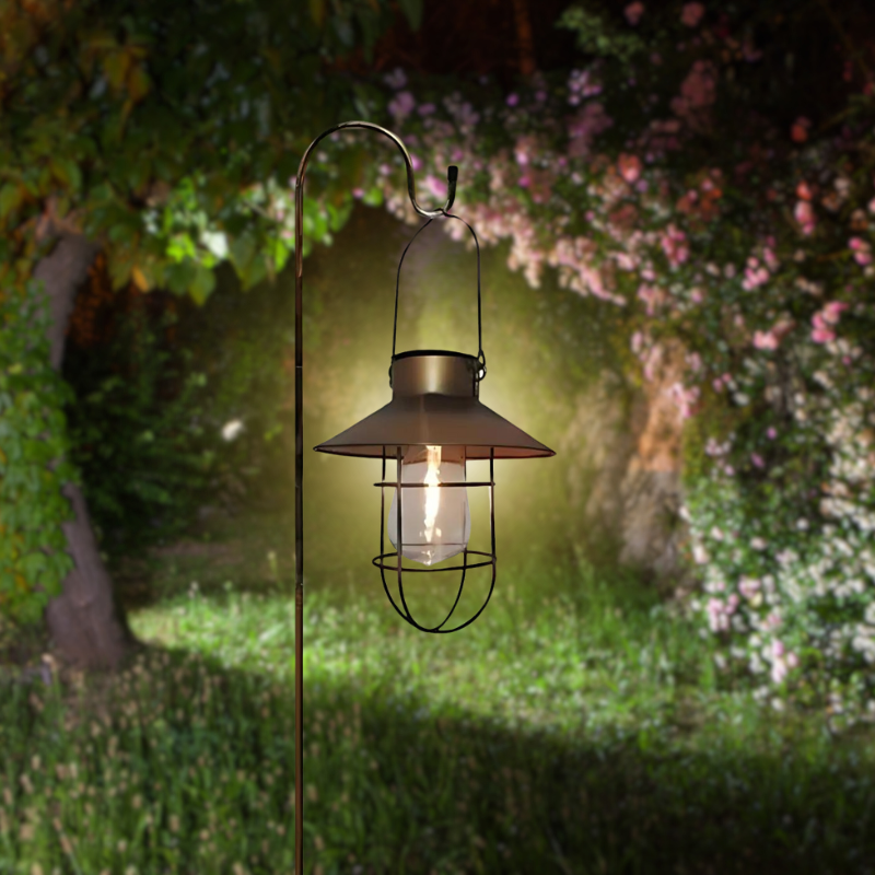 SolarRetro – Retro sollanterne med vintage design til udendørs afslapning