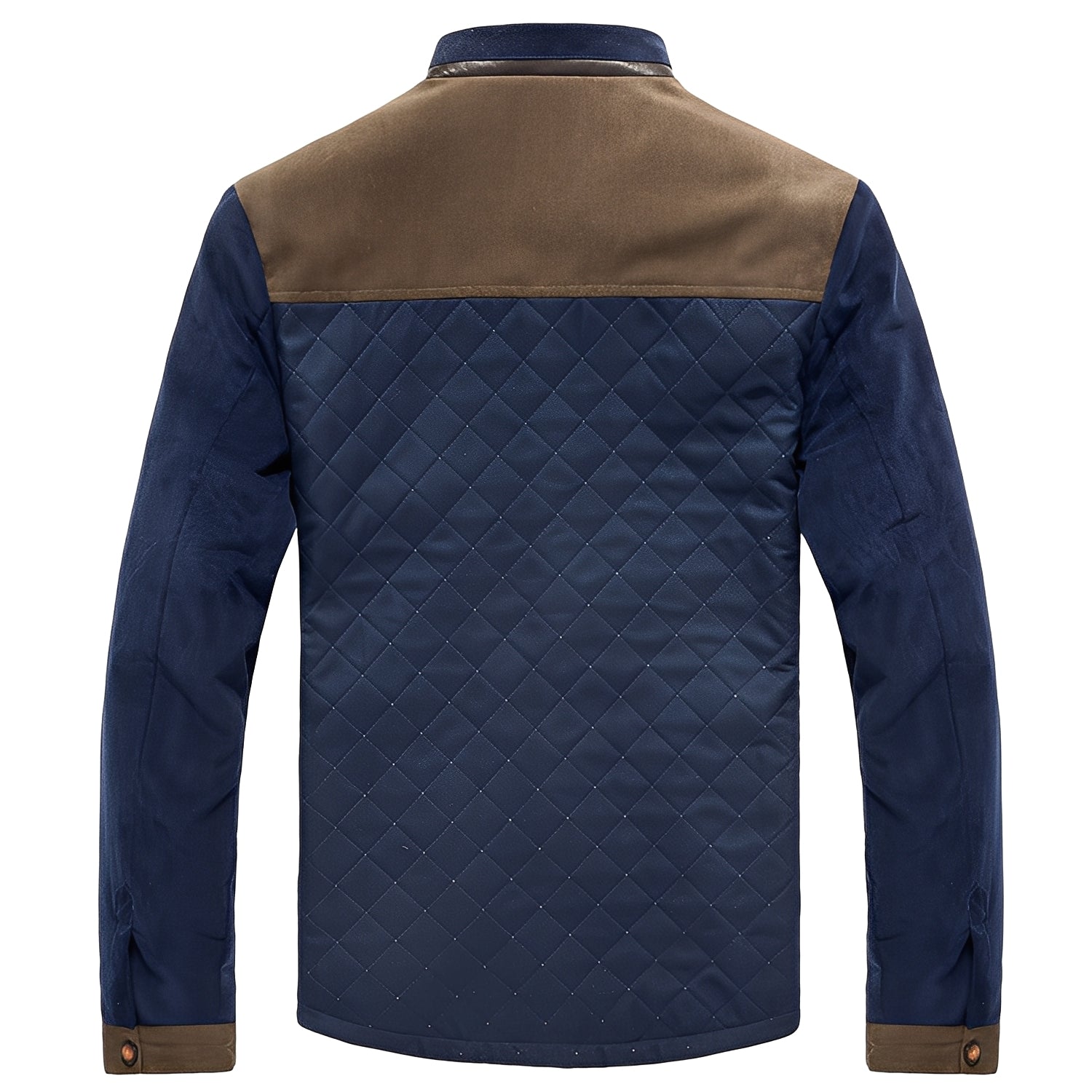 Ythan Veste Patchwork til Mænd – Moderne og Elegant Frakke i Premium Stof med Nutidigt Design