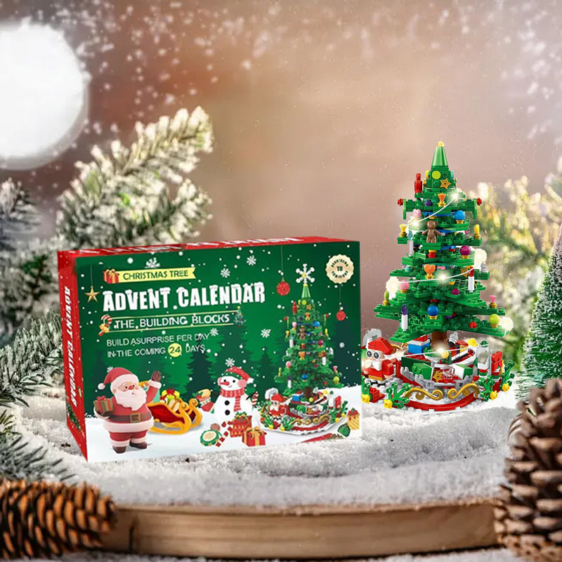 Julgran Adventskalender 2026 – DIY Byggsats för Juldekoration
