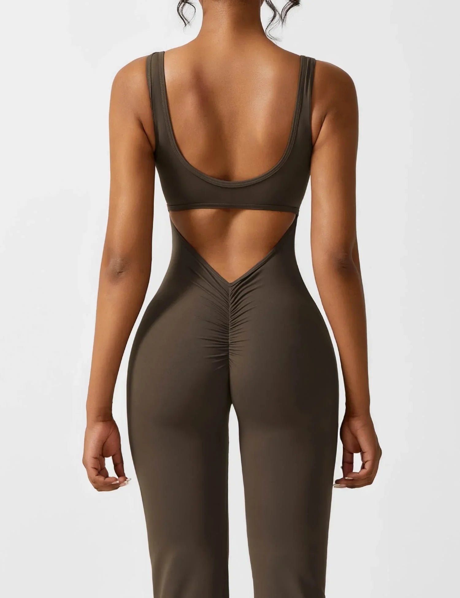 Kyliams | Tætsiddende jumpsuit med brede ben-zarada.dk