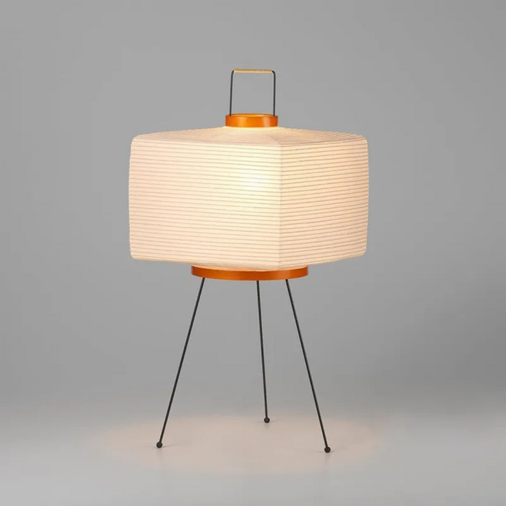 ZenGlow – Minimalistisk gulvlampe med elegant lanterneform for blødt omgivende lys