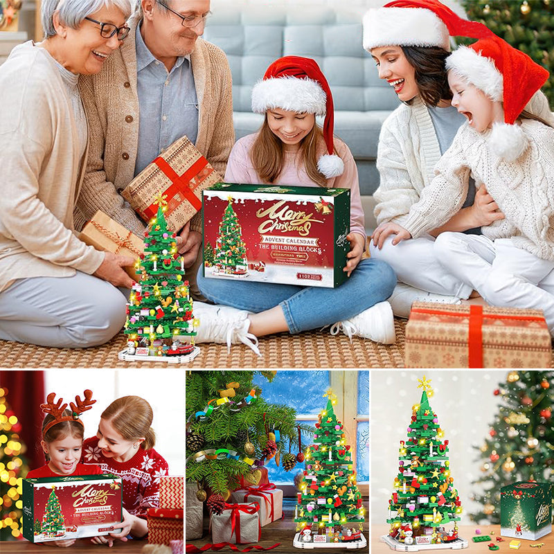 Julgran Adventskalender 2026 – DIY Byggsats för Juldekoration