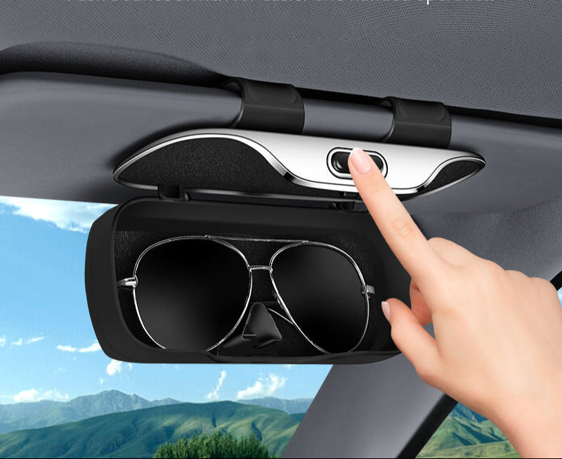 LuxAuto Luksus Solbrillekasse | Elegant beskyttelse til din solbrille i bilen-zarada.dk