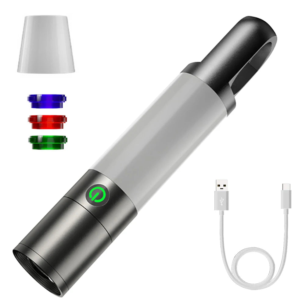 Boruit LED-lommelygte med høj effekt-zarada.dk