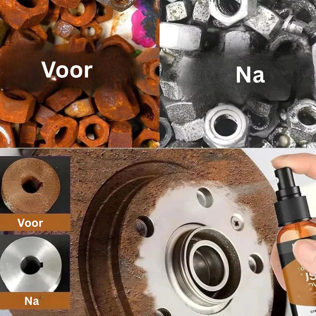 PowerRust Rustfjerner - fjerner selv genstridig rust på få sekunder