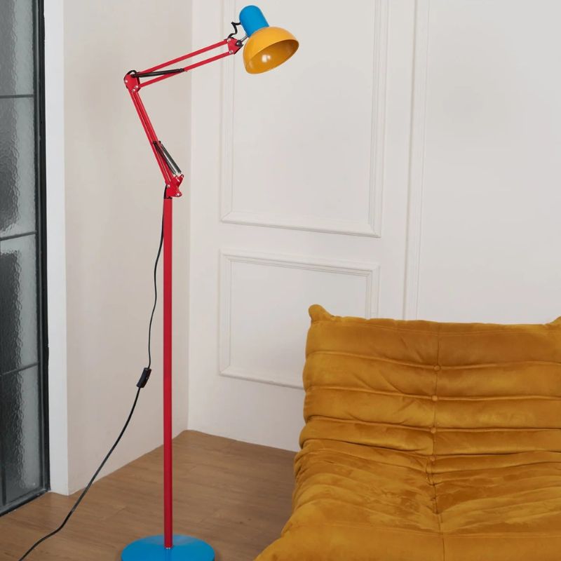 LumeStand - Sammenklappelig LED gulvlampe med stander til hjemmeatmosfære