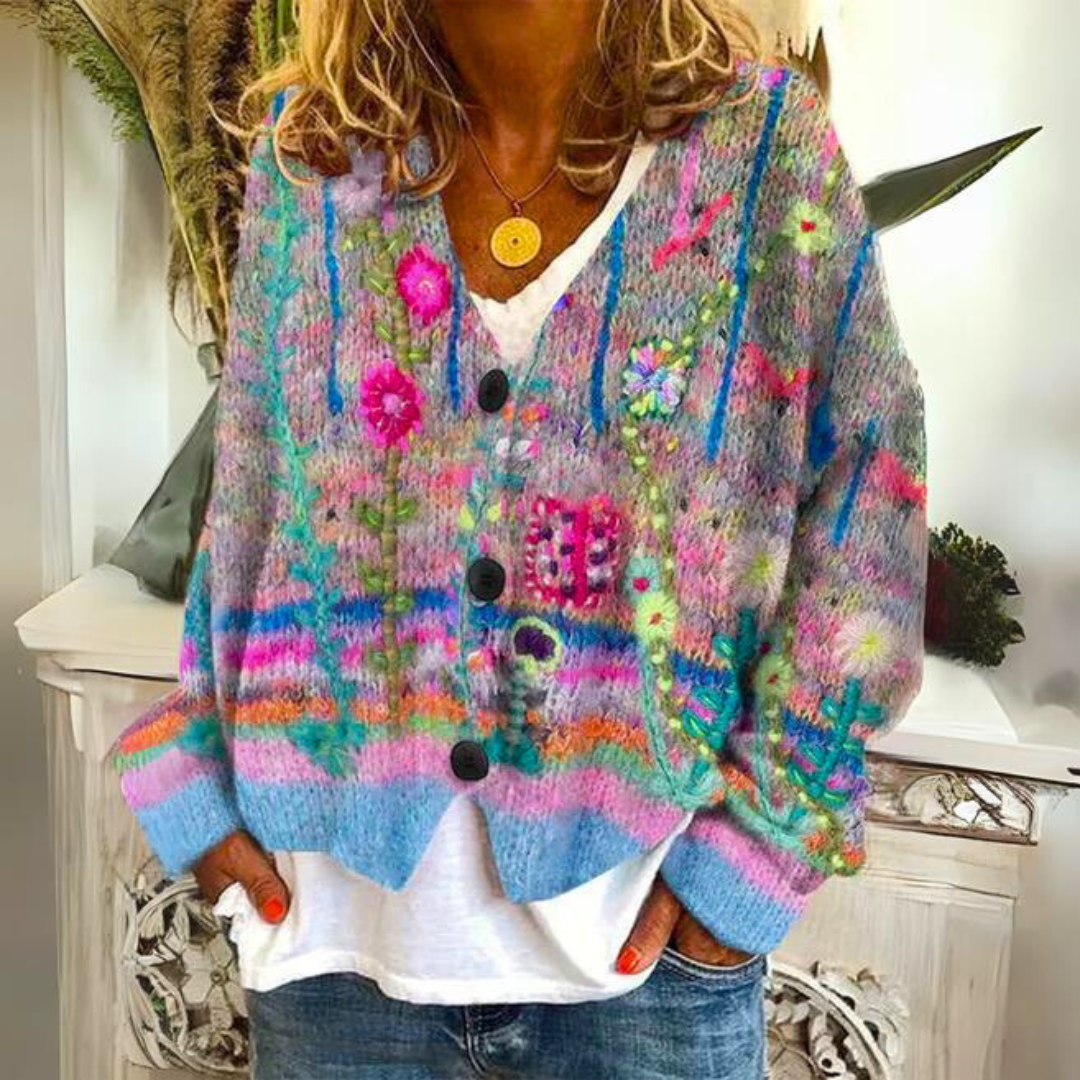 Marie Kvinde Mohair Cardigan – Luksuriøs & Blød Sweater med Elegant og Komfortabel Stil