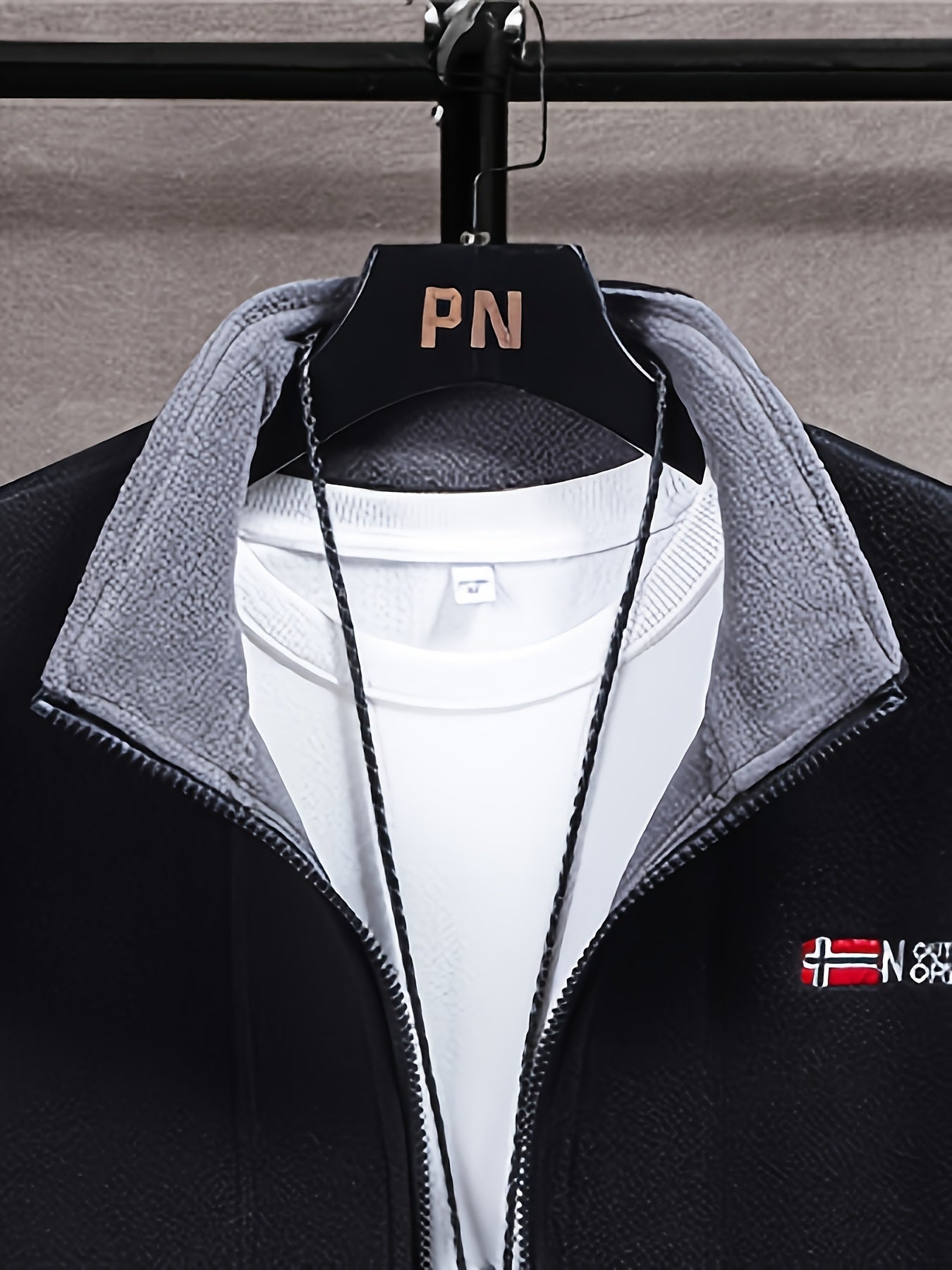 Julius Veste Polaire Outdoor Mand – Blød, Varm & Let med Beskyttende Krave