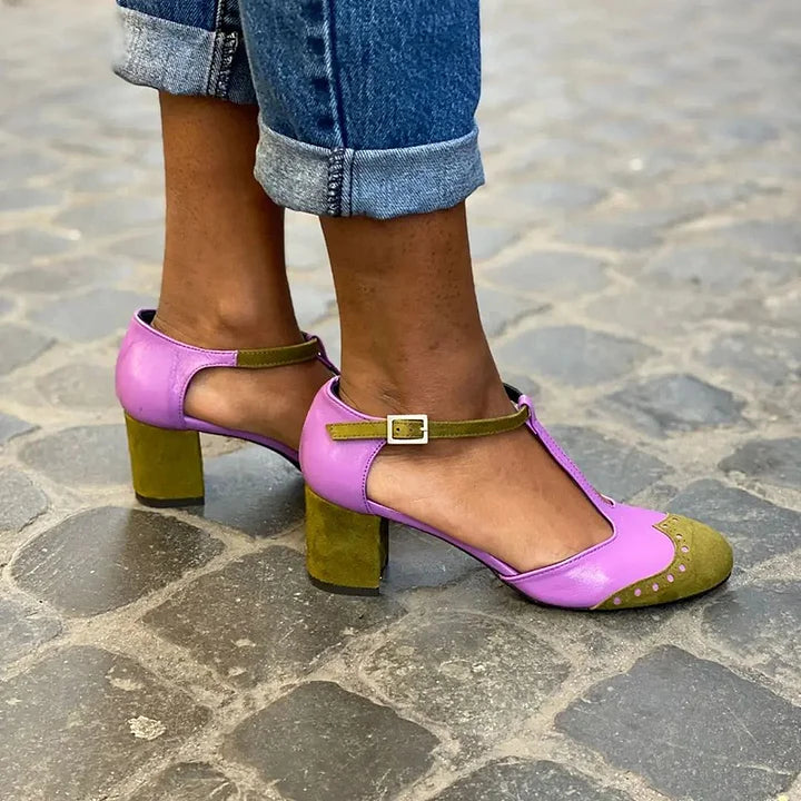 LUKKET SANDAL MED T-BAR REM