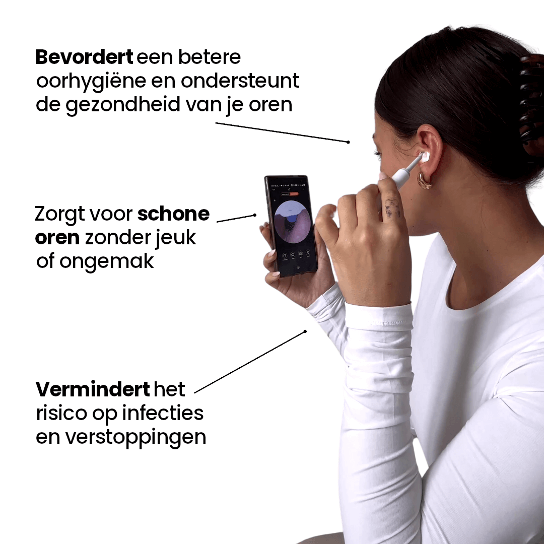LuxeEar Pro | Smart øre renser med HD-kamera for optimal hygiejne-zarada.dk