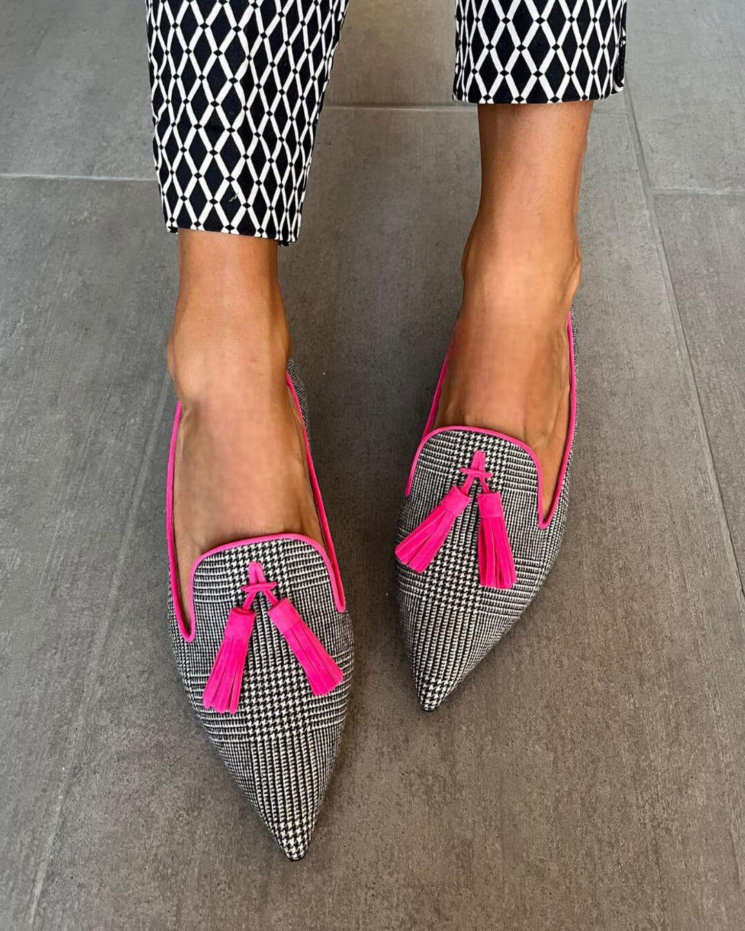 SPIDS LOAFER MED FLUO FRINGES