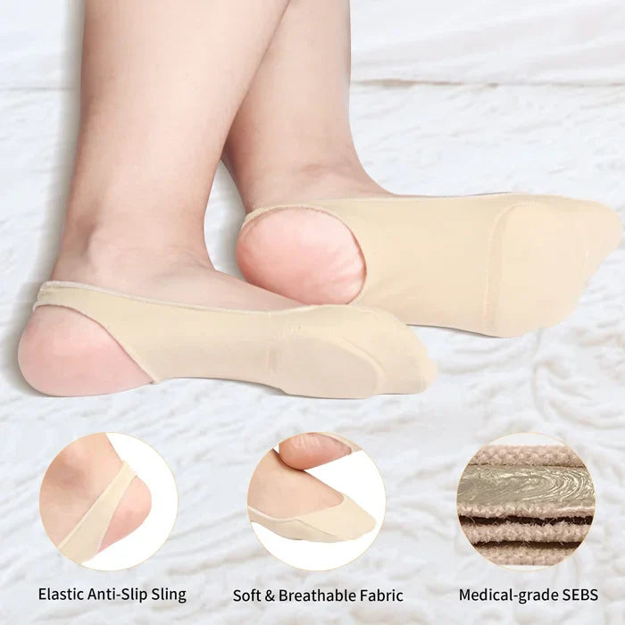 ComfortStep Sokker 3 par | Ultradunne sokker med forfodspuder-zarada.dk