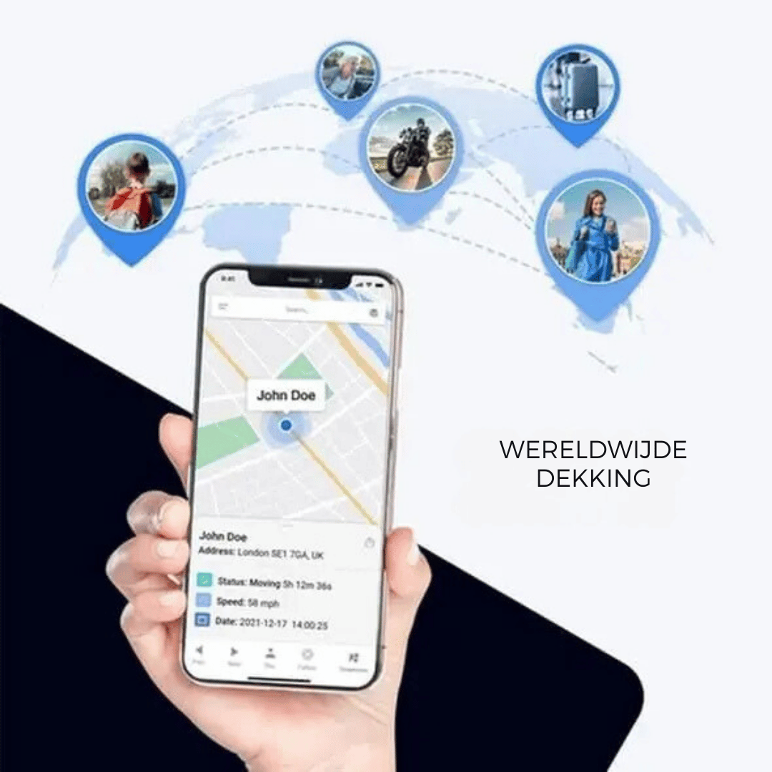 3x Mini GPS Tracker - Stærk Bil- og Nøgellocator
