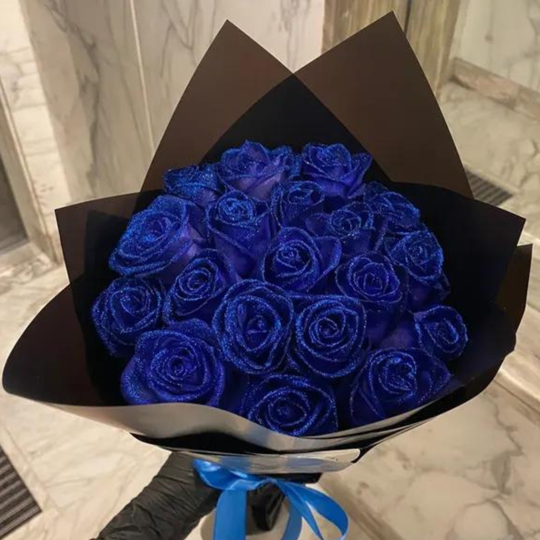 Glitrende roser af evig blomstring