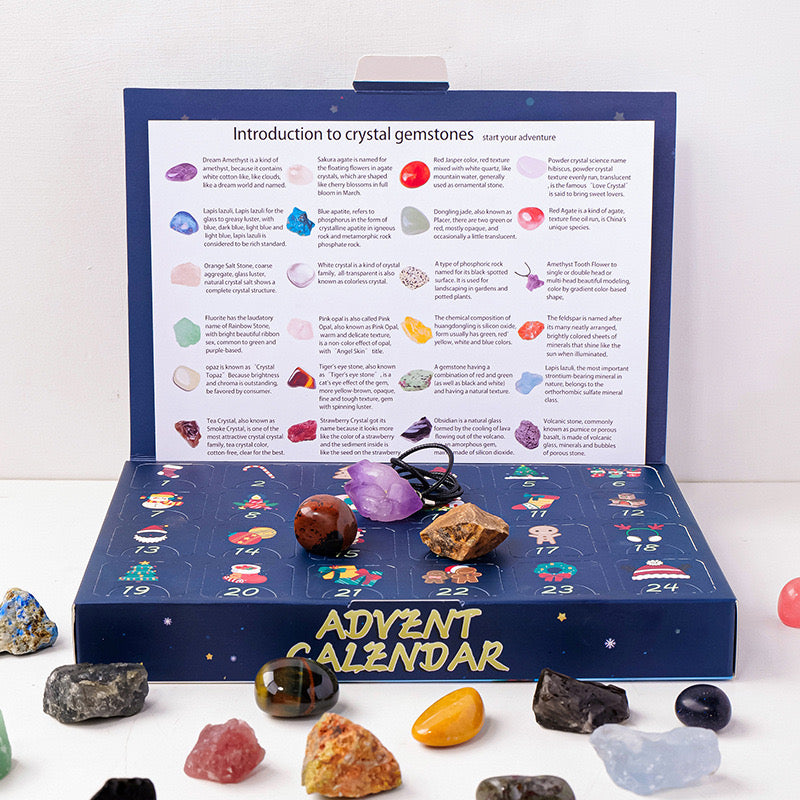 CrystalJoy Adventskalender | Nedtælling til jul med disse 24 magiske krystaller-zarada.dk