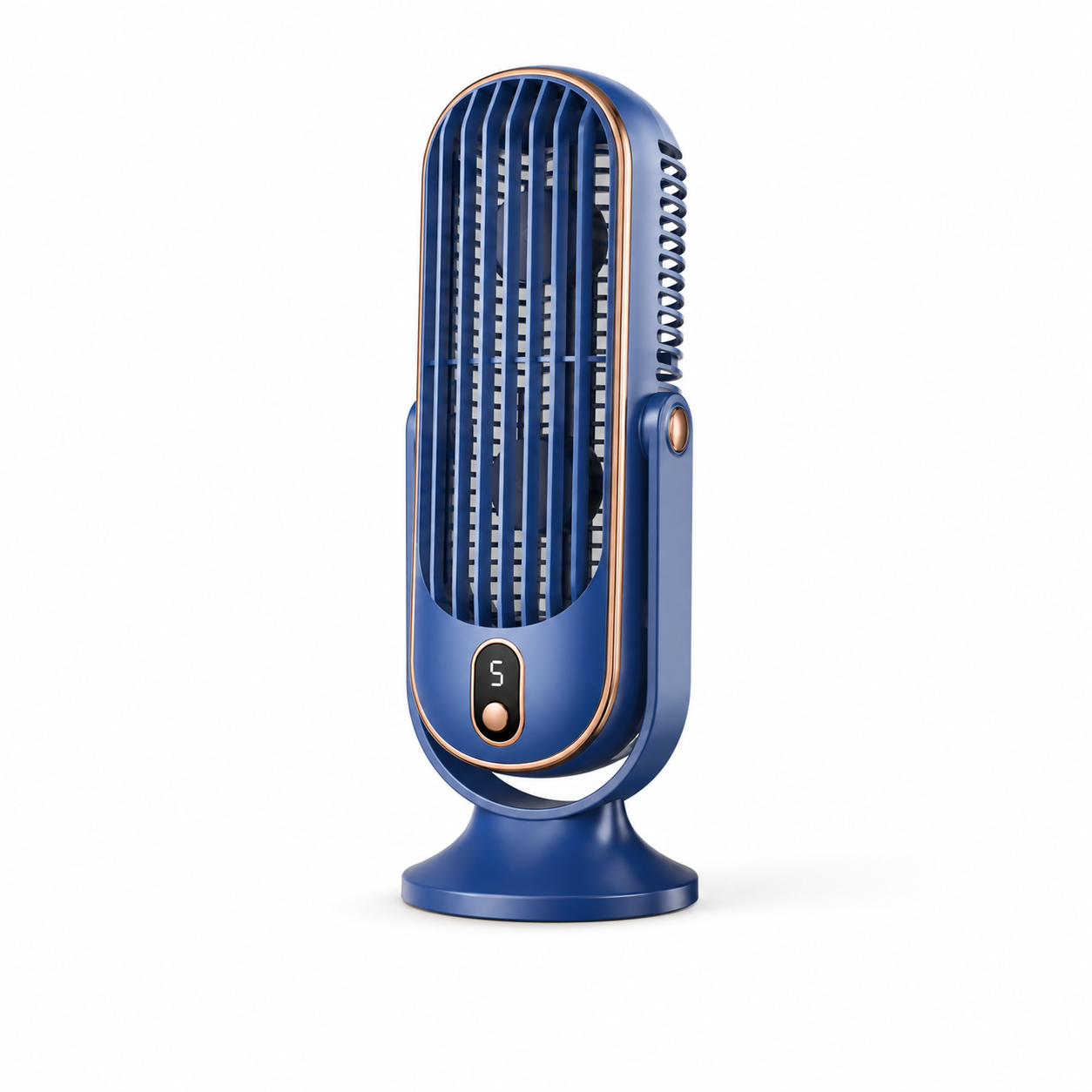 AeroLux Elite Køleventilator | Dobbelt Motor, 720° Rotation, Genopladelig via USB & Ultra Stille for Ultimativ Komfort Overalt